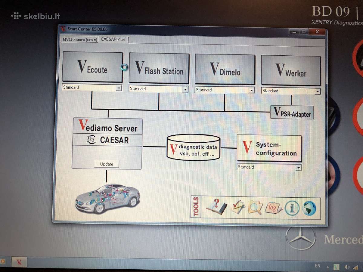Xentry Mercedes sunkvežimių diagnostika - nuotraukos Nr. 13