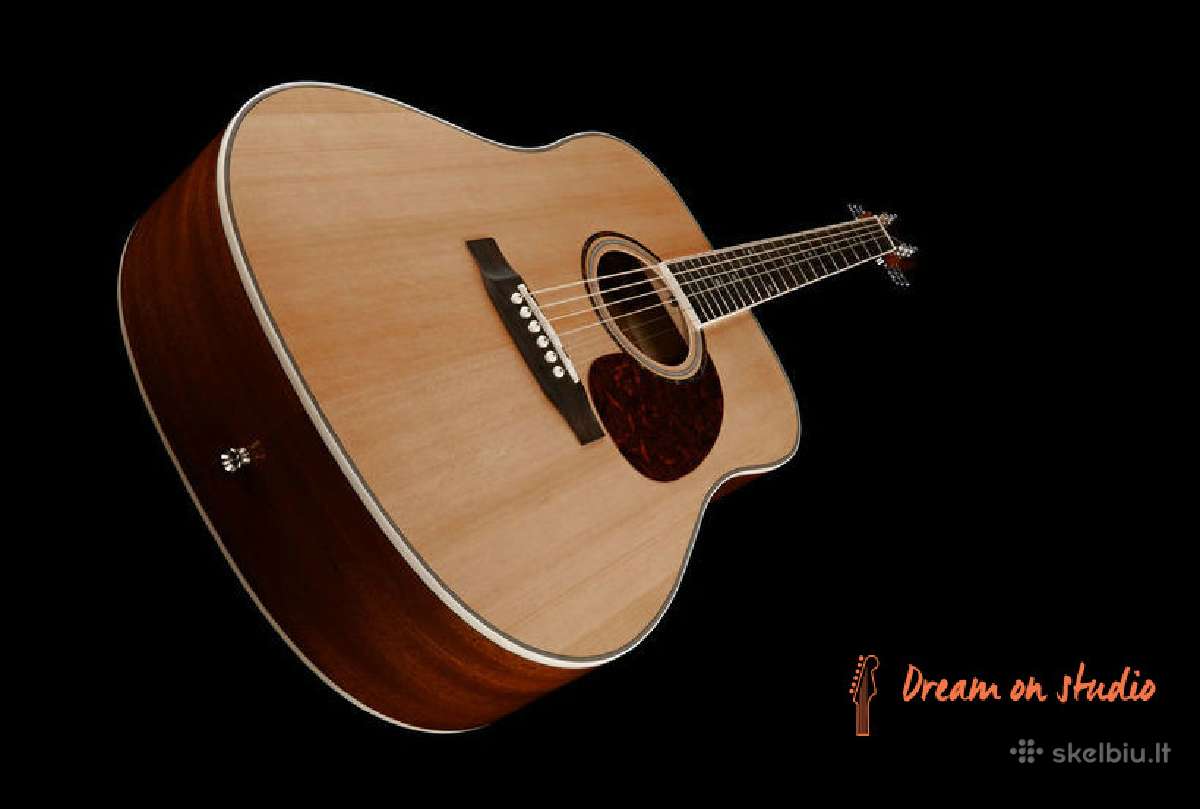 Naujos akustinės, el. akustinės gitaros ir dėklai - nuotraukos Nr. 3