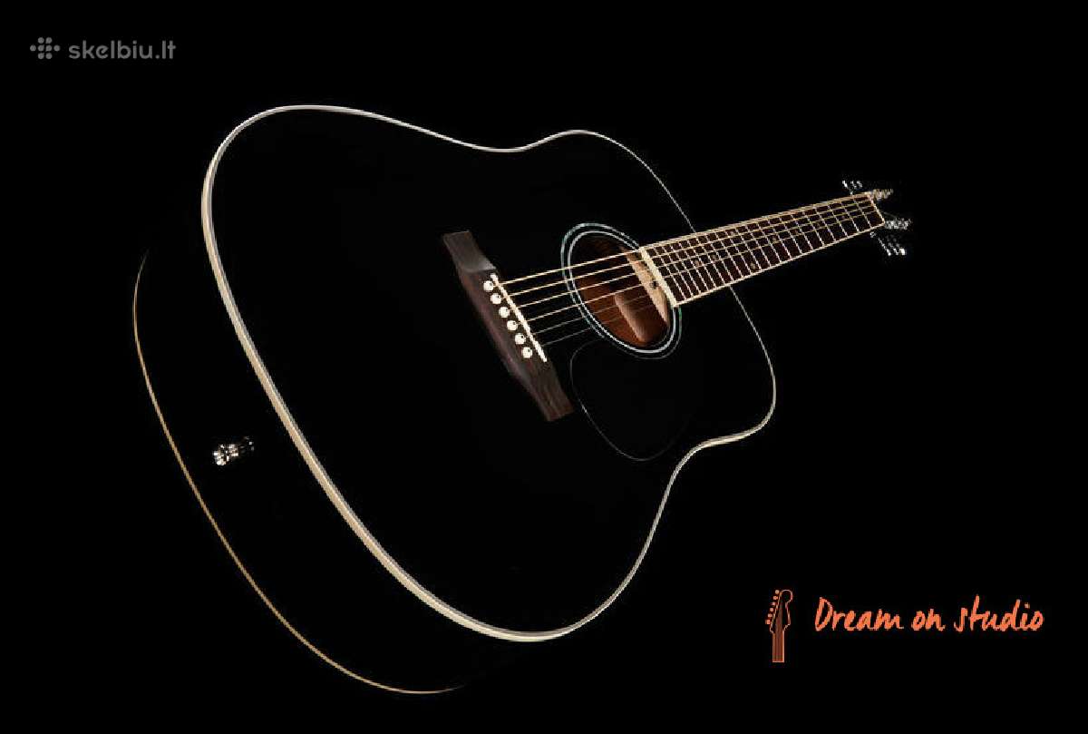 Naujos akustinės, el. akustinės gitaros ir dėklai - nuotraukos Nr. 6