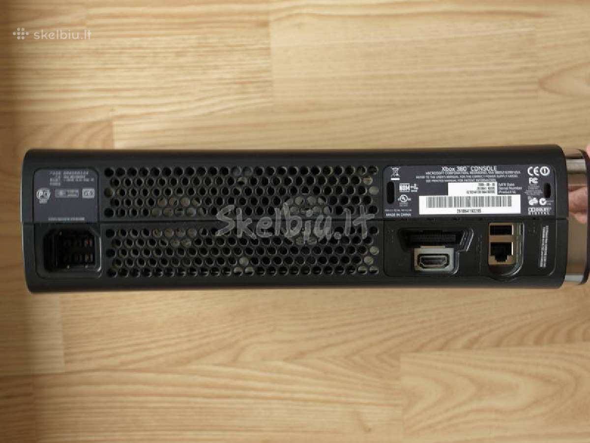 Su garantija Xbox360 Jasper 500gb Rgh 80 žaidimų - nuotraukos Nr. 4