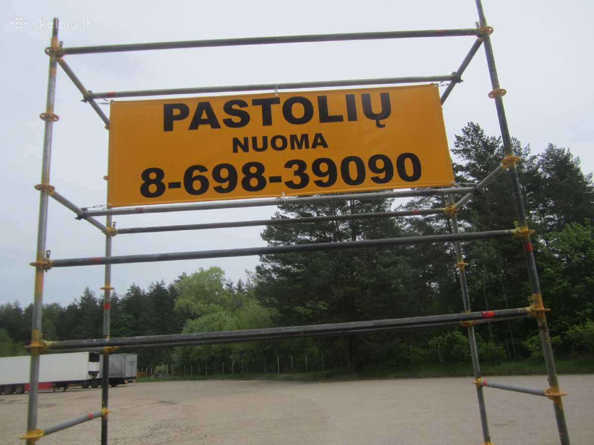 Pastoliai ,mobilūs bokšteliai .