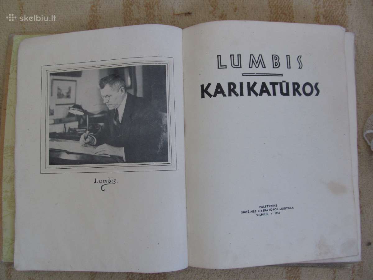 Sena Lumbris karikaturu knyga - nuotraukos Nr. 2