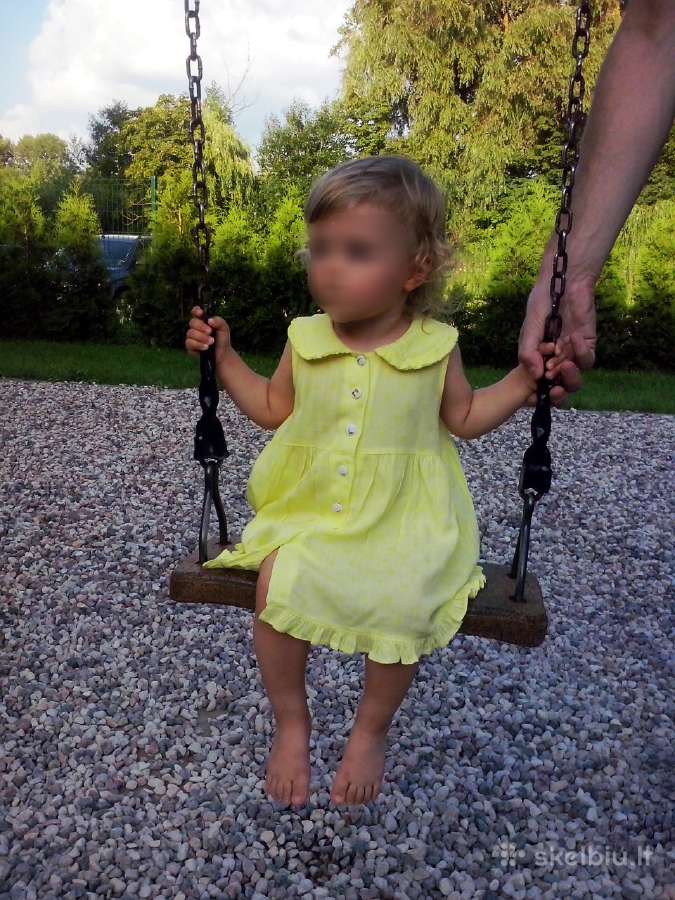 Geltona suknelė George 6-12 mėn.