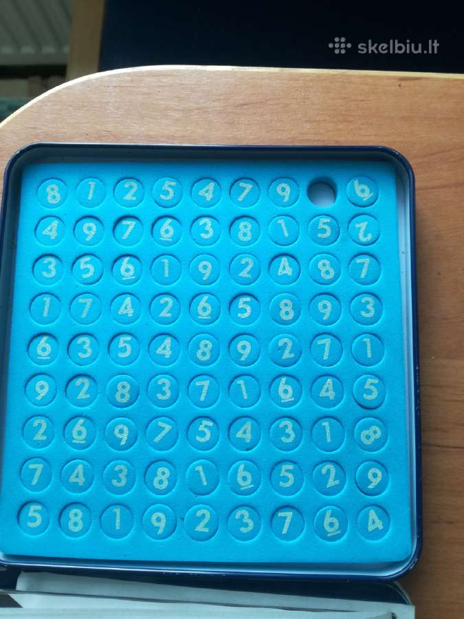 Sudoku - magnetinis kelioninis zaidimas.! - nuotraukos Nr. 4