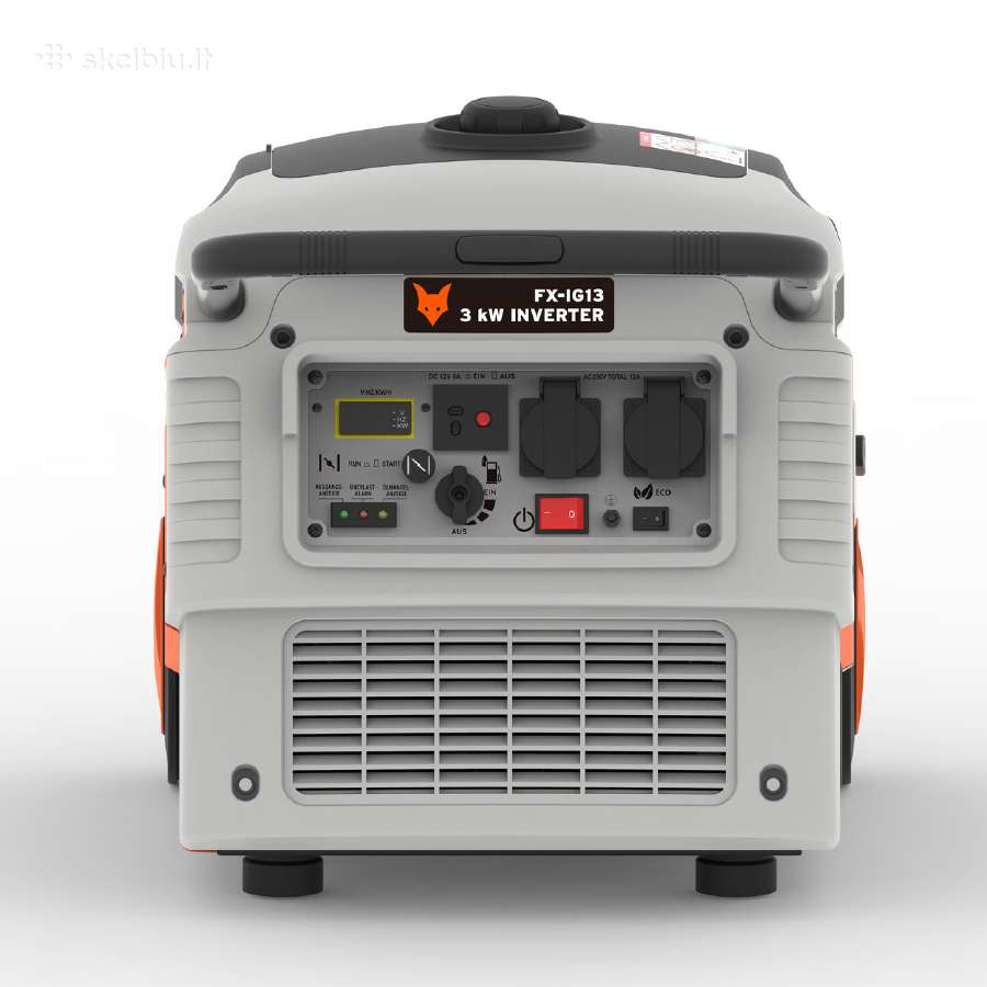 Savikaina! Inverterinis generatorius Fuxtec 3,0kw - nuotraukos Nr. 3