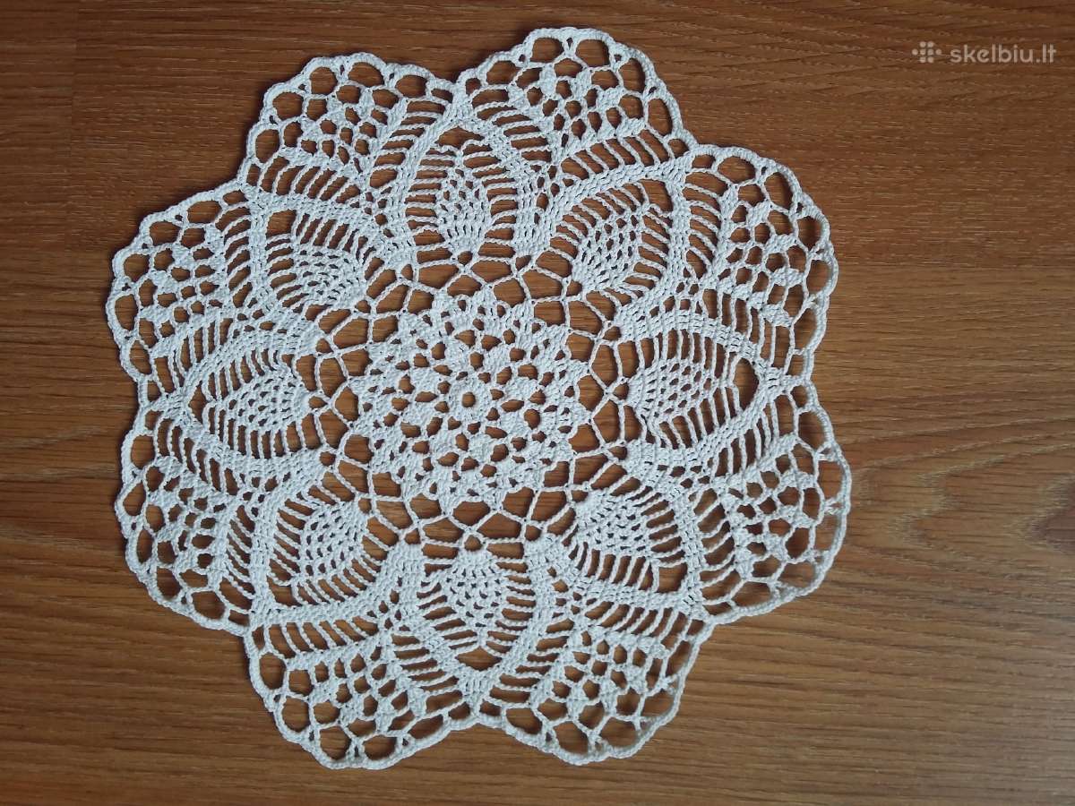 Nertos servetėlės. Skersmuo 30 cm - nuotraukos Nr. 6