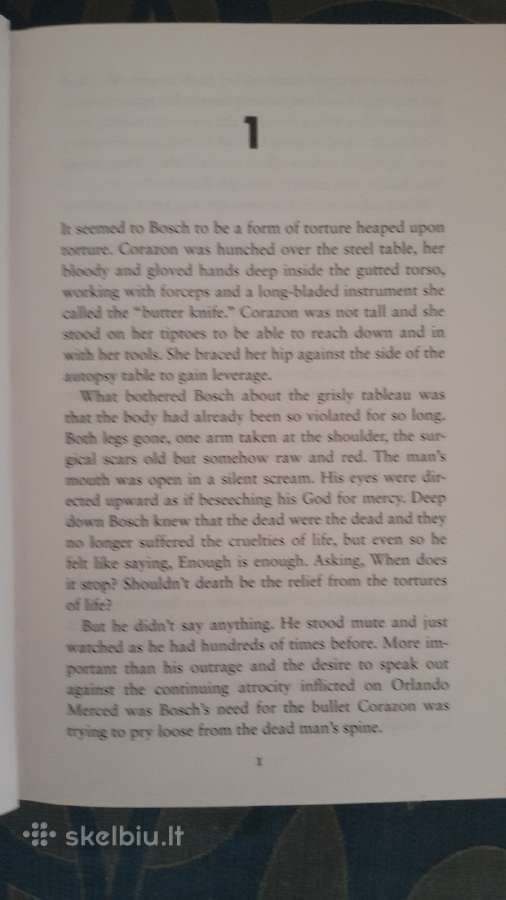 "The Burning Room" Michael Connelly 2015m. - nuotraukos Nr. 3