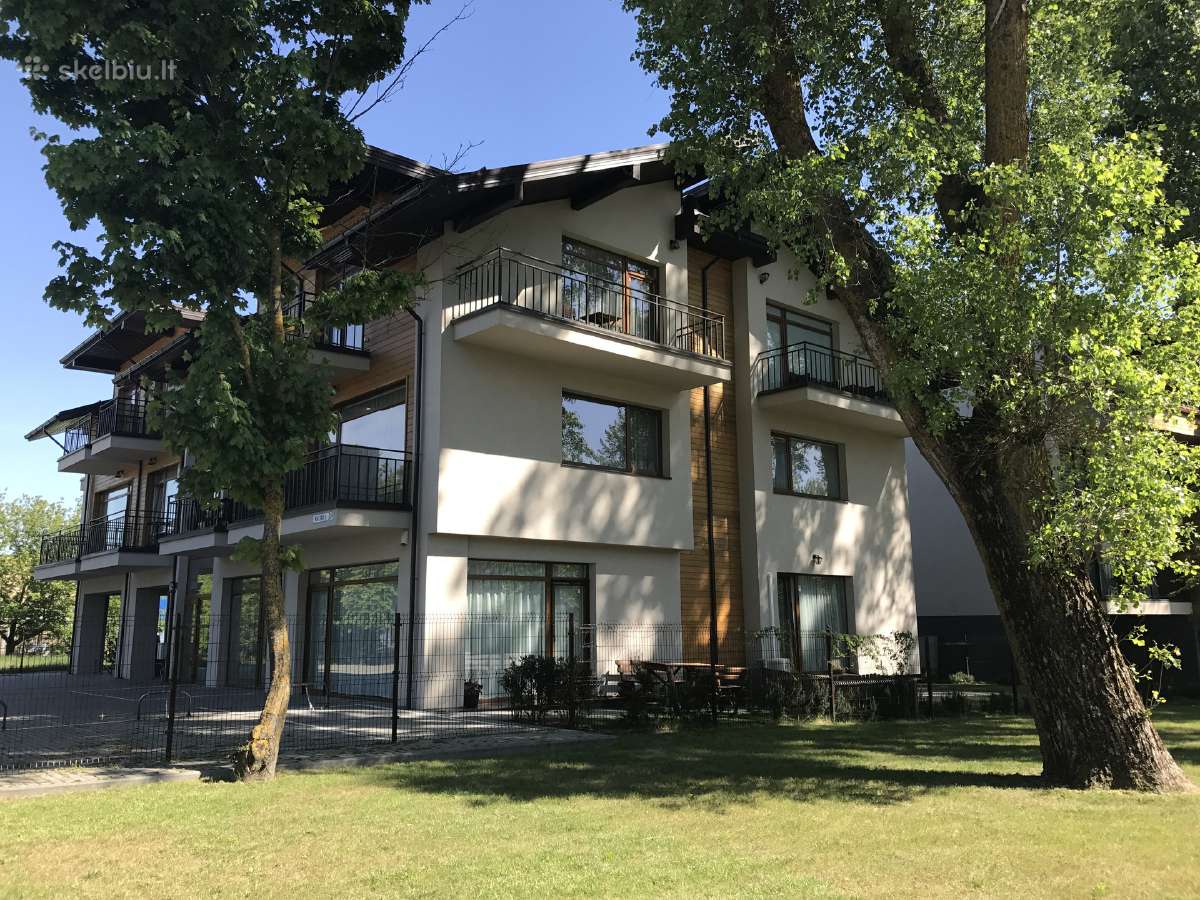 Apartamentų su lauko terasa nuoma Palangos centre.