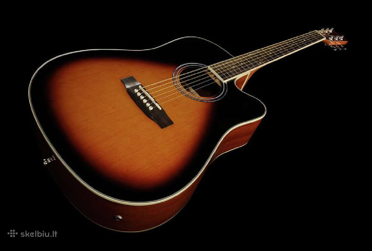 Naujos akustinės, el. akustinės gitaros ir dėklai - nuotraukos Nr. 14
