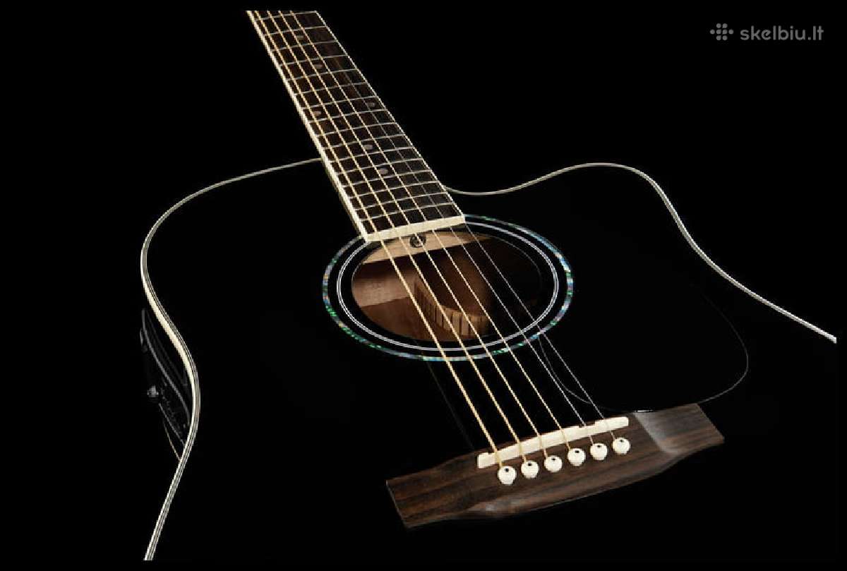 Naujos akustinės, el. akustinės gitaros ir dėklai - nuotraukos Nr. 19