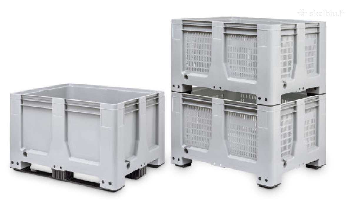 Plastikiniai konteineriai 1200x1000mm; 1200x800mm - nuotraukos Nr. 6