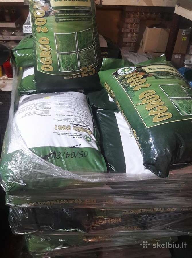 Trąšos vejoms kompleksinės 25kg - nuotraukos Nr. 2
