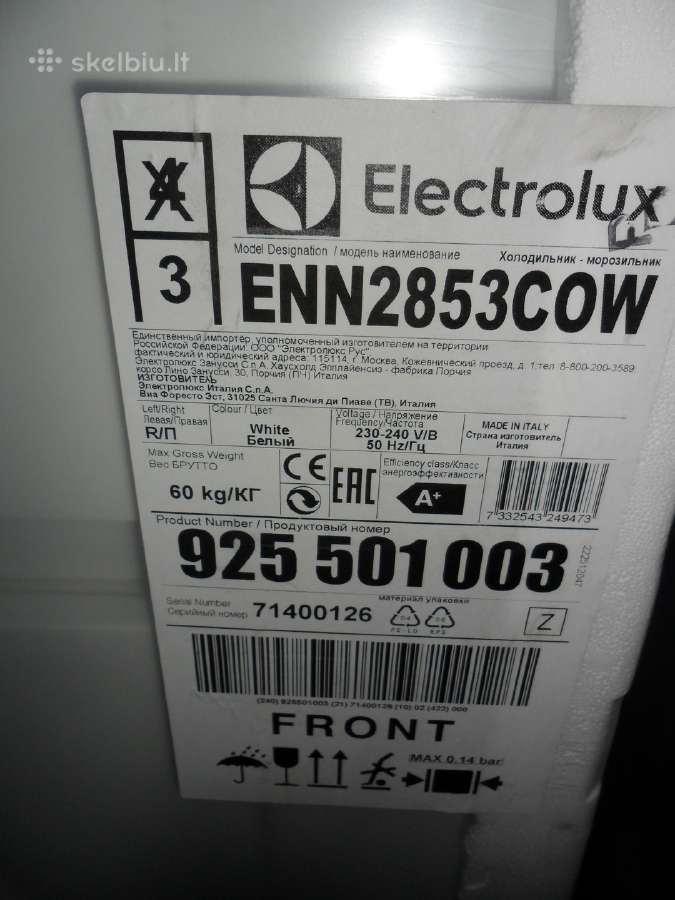 Nauji Imontuojami Saldytuvai Aeg,electrolux,zanuss - nuotraukos Nr. 4