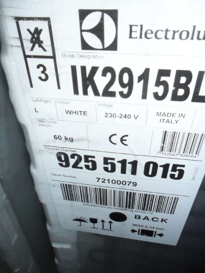 Nauji Imontuojami Saldytuvai Aeg,electrolux,zanuss - nuotraukos Nr. 7