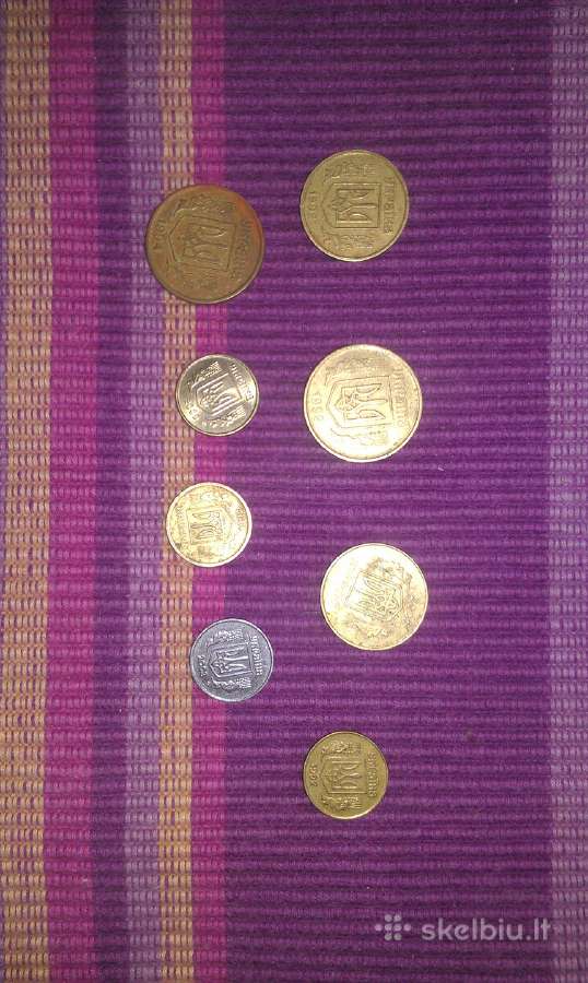 Monetos Ukrainietiškos 2009m. 2007m. 1992m. 1994m. - nuotraukos Nr. 7
