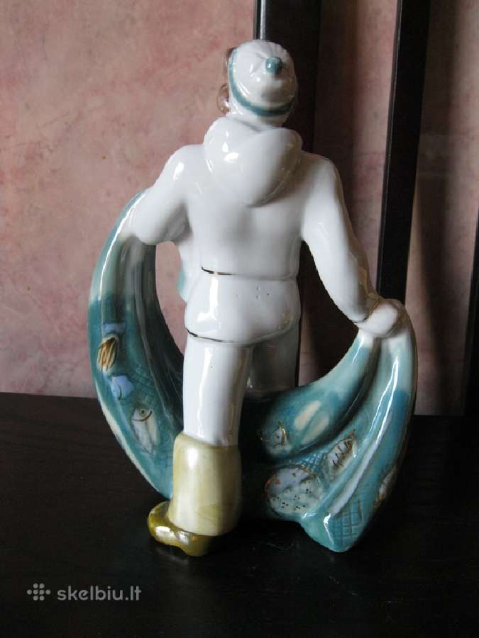 CCCP porceliano statulele zvejas.zr. foto - nuotraukos Nr. 3