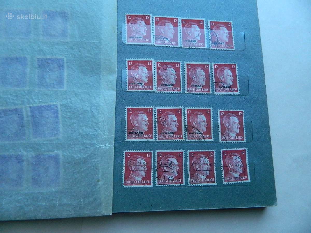 191 vnt.senoviniu pasto zenklu - nuotraukos Nr. 4