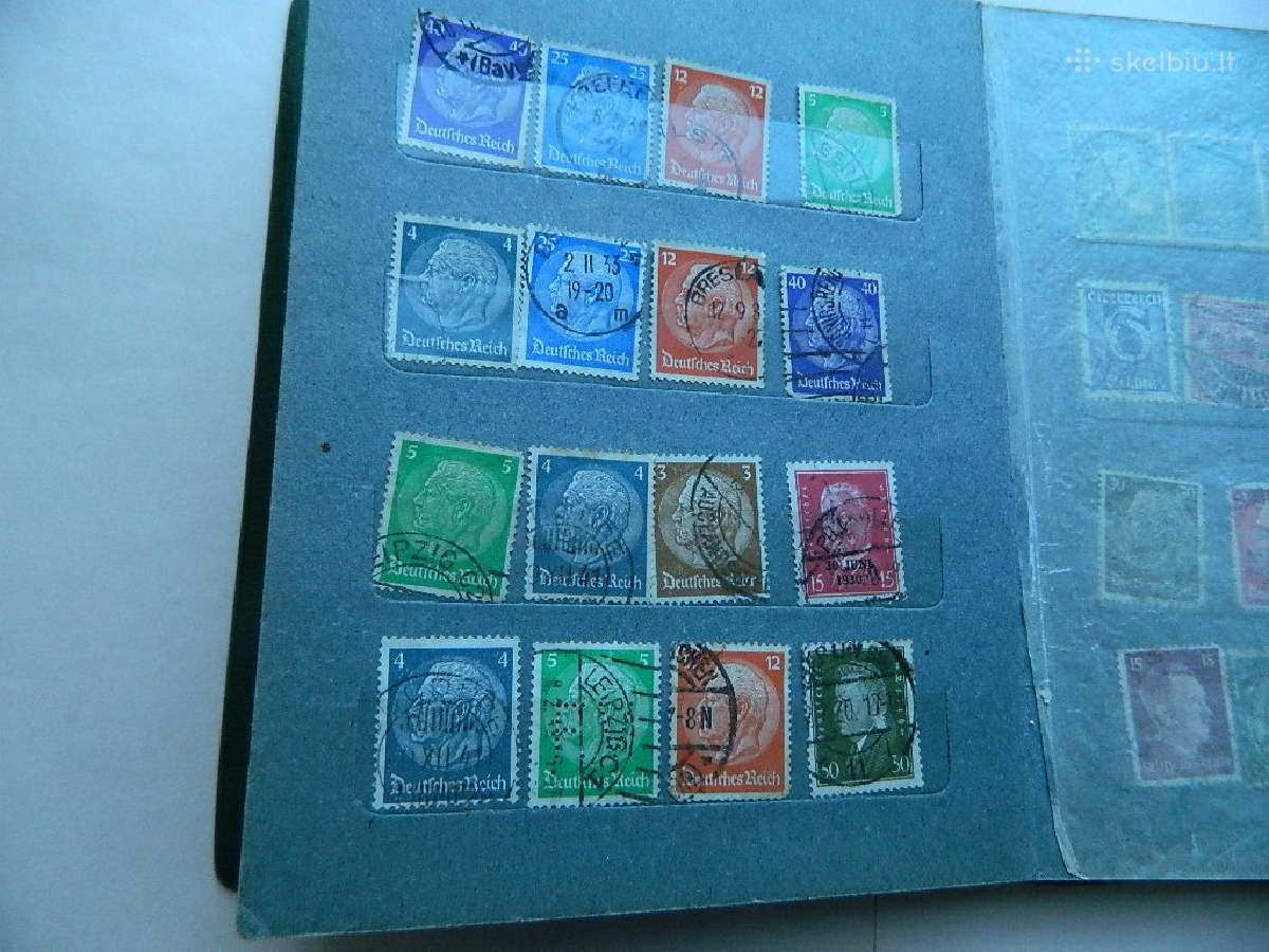 191 vnt.senoviniu pasto zenklu - nuotraukos Nr. 5