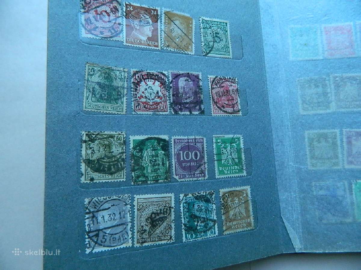 191 vnt.senoviniu pasto zenklu - nuotraukos Nr. 7