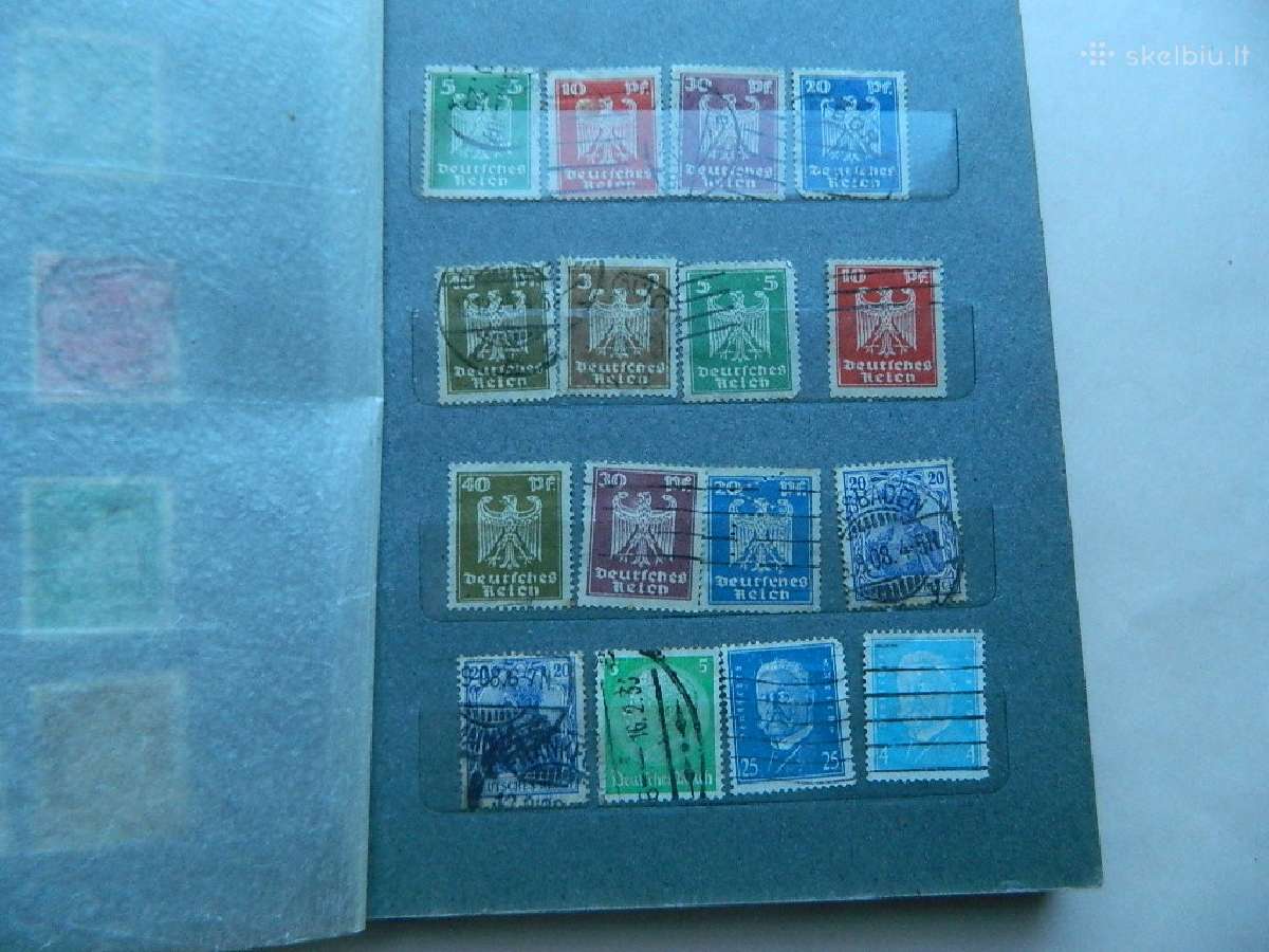 191 vnt.senoviniu pasto zenklu - nuotraukos Nr. 8