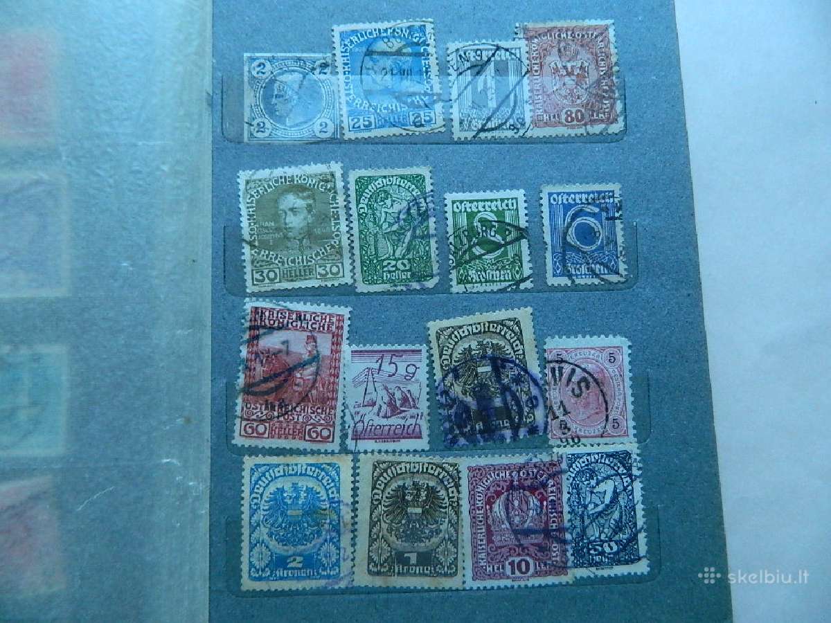 191 vnt.senoviniu pasto zenklu - nuotraukos Nr. 14
