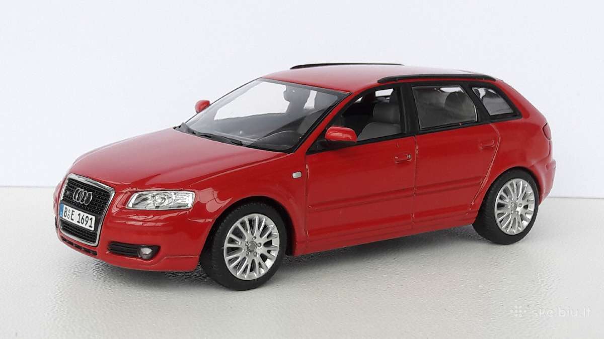 1/43 modeliukai Audi A3 Mk2 2005-2008 Sportback