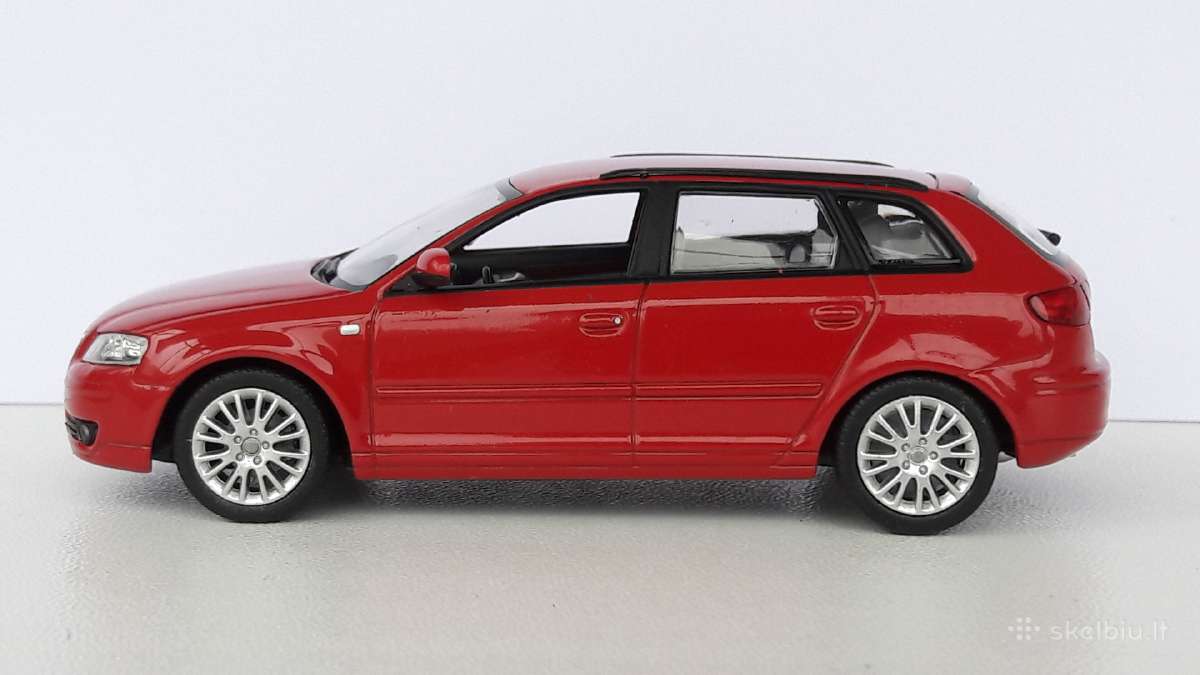 1/43 modeliukai Audi A3 Mk2 2005-2008 Sportback - nuotraukos Nr. 2