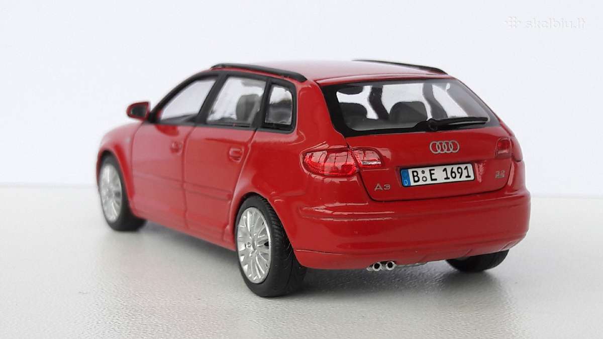 1/43 modeliukai Audi A3 Mk2 2005-2008 Sportback - nuotraukos Nr. 3