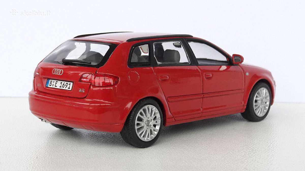 1/43 modeliukai Audi A3 Mk2 2005-2008 Sportback - nuotraukos Nr. 5