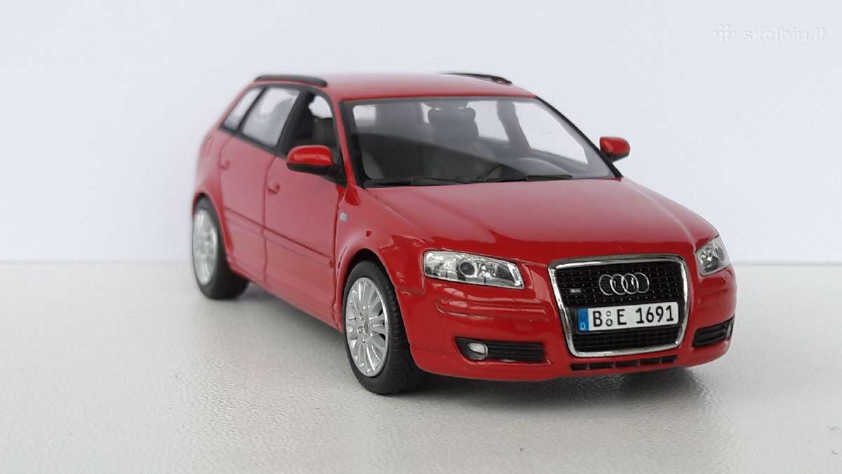 1/43 modeliukai Audi A3 Mk2 2005-2008 Sportback - nuotraukos Nr. 6