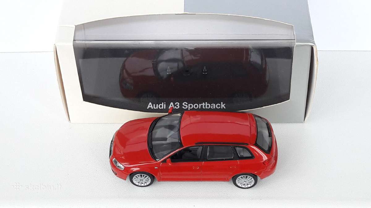 1/43 modeliukai Audi A3 Mk2 2005-2008 Sportback - nuotraukos Nr. 7