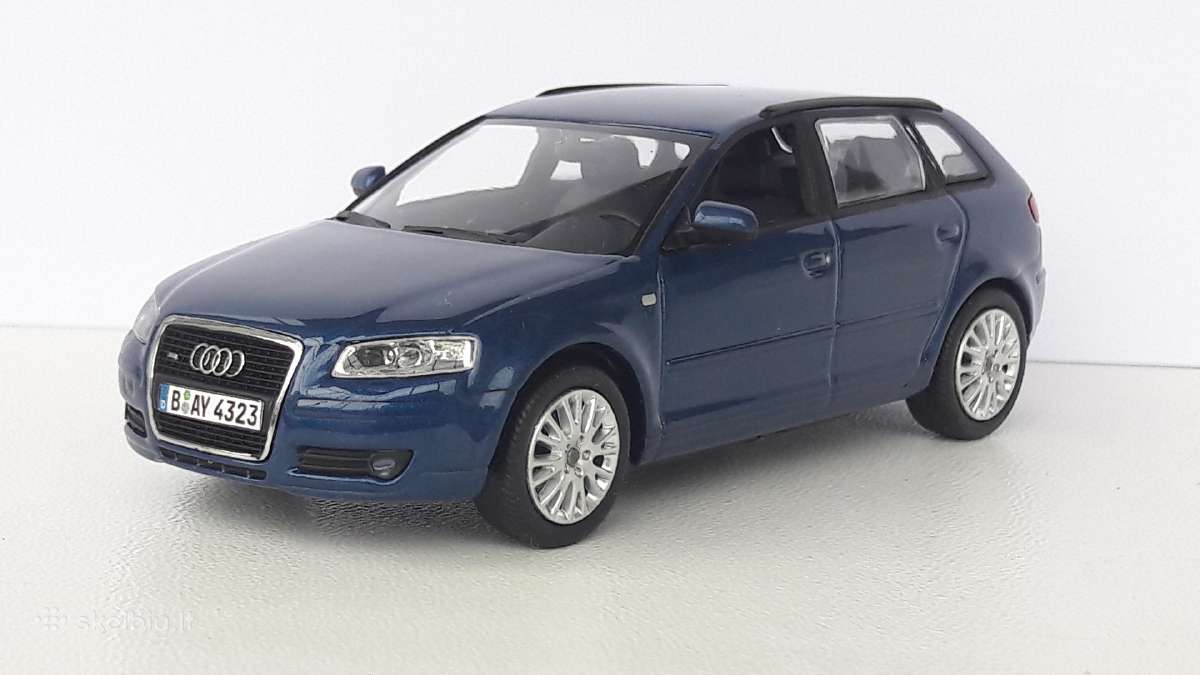 1/43 modeliukai Audi A3 Mk2 2005-2008 Sportback - nuotraukos Nr. 10