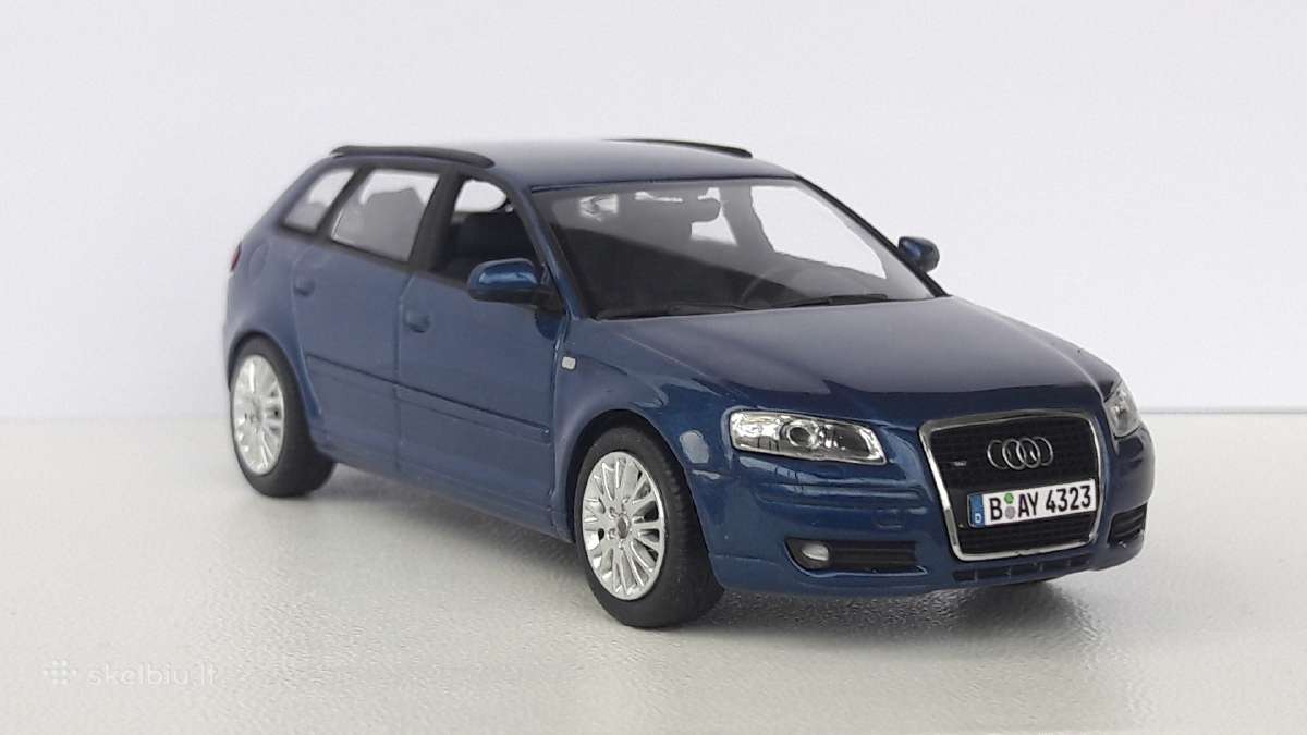 1/43 modeliukai Audi A3 Mk2 2005-2008 Sportback - nuotraukos Nr. 11