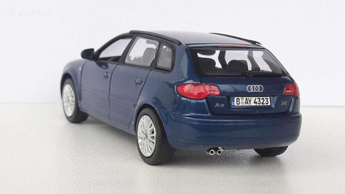 1/43 modeliukai Audi A3 Mk2 2005-2008 Sportback - nuotraukos Nr. 13
