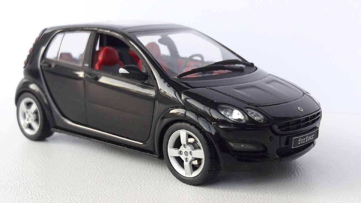 1/43 modeliukai Smart Forfour - nuotraukos Nr. 4