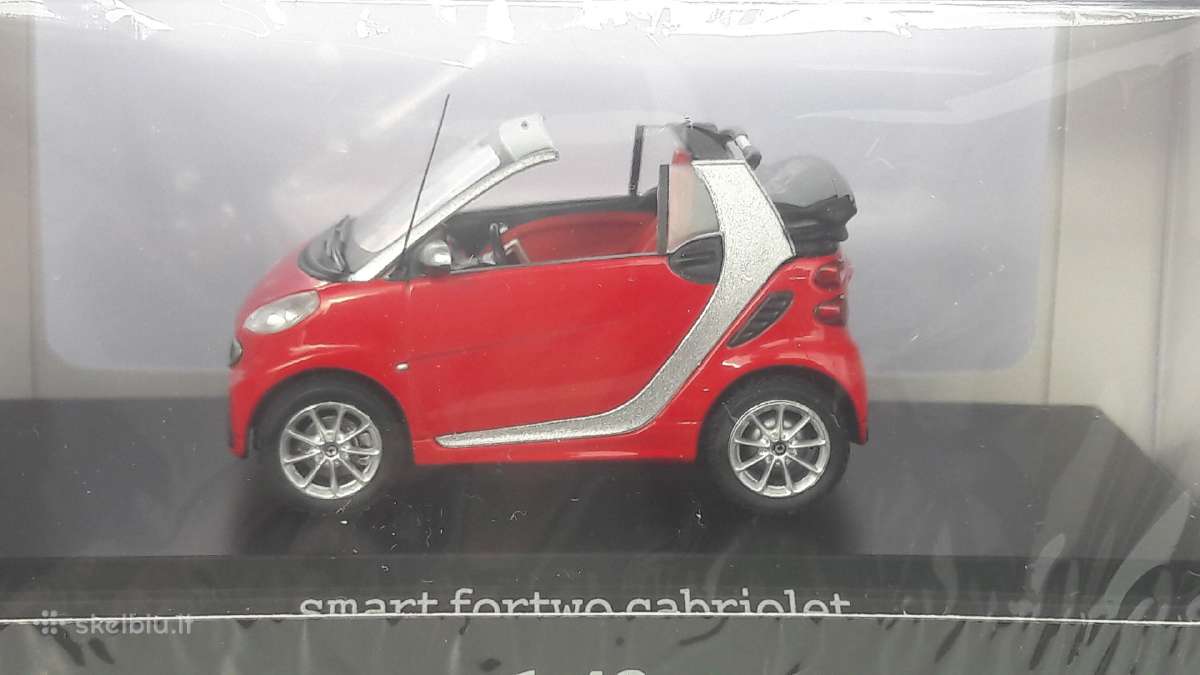 1/43 modeliukai Smart Fortwo