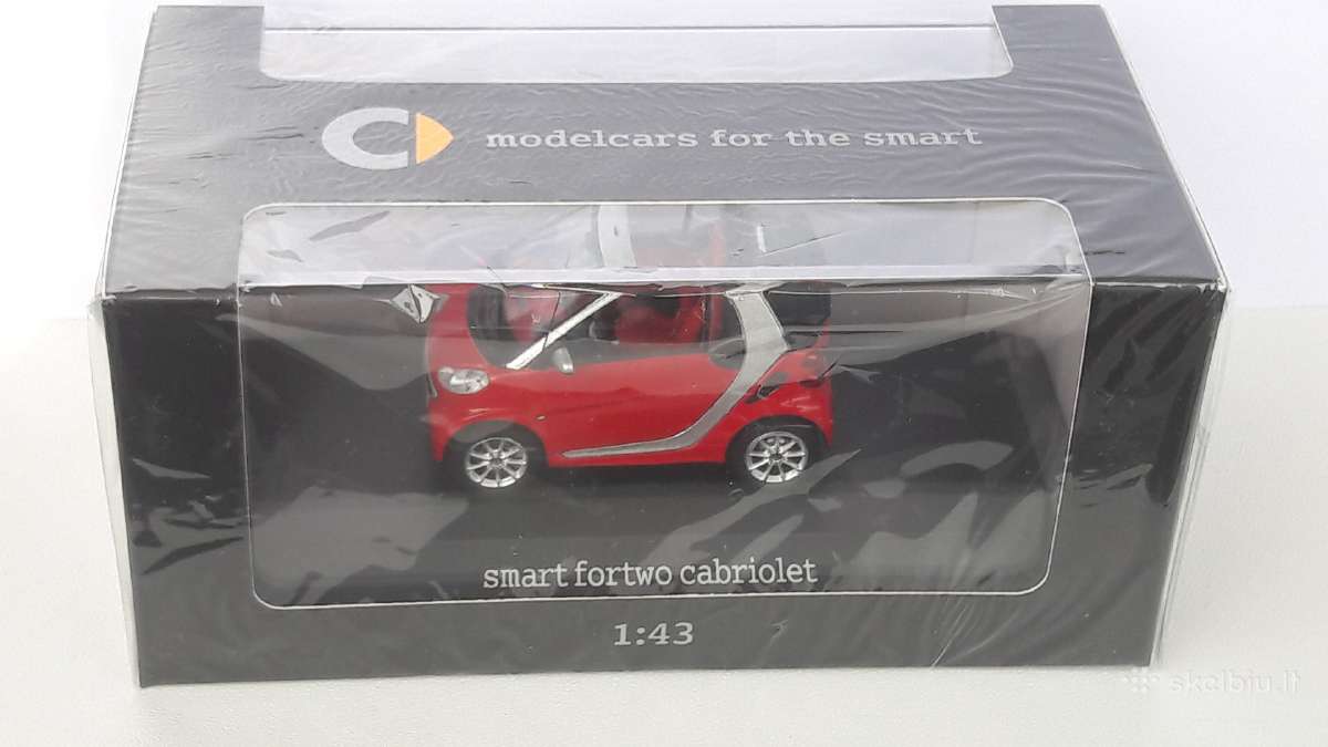 1/43 modeliukai Smart Fortwo - nuotraukos Nr. 2