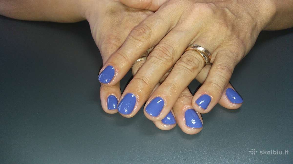 Japoniškas manikiūras. Gelinis lakavimas - nuotraukos Nr. 37