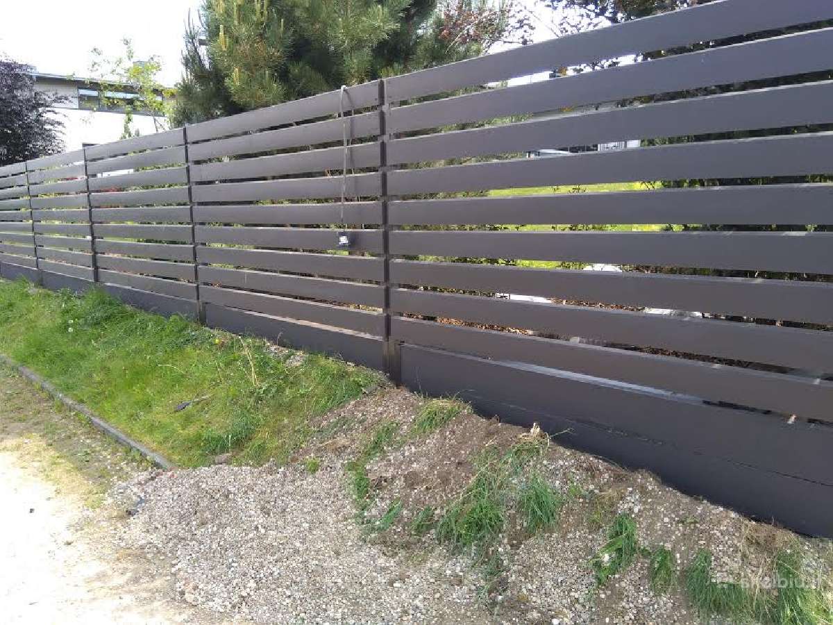 Tvoros pamatas segmentinė tvora pamatai bortai - nuotraukos Nr. 16