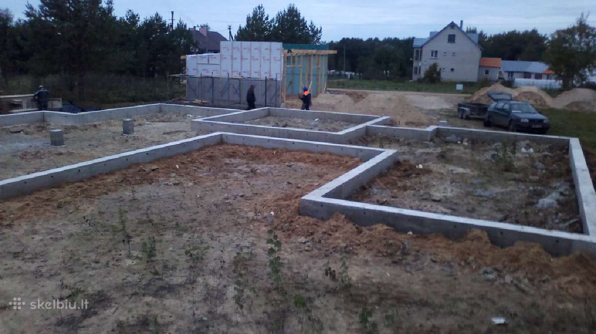 Pamatai, betonavimas.cfa poliai. - nuotraukos Nr. 5