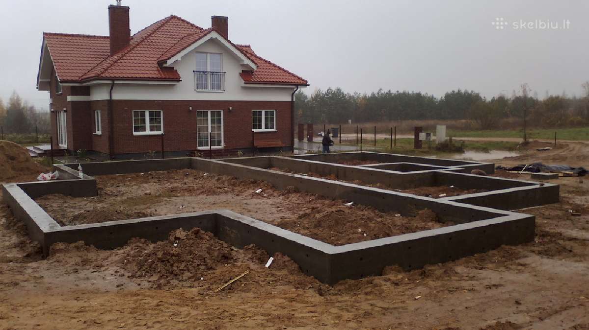 Pamatai, betonavimas.cfa poliai. - nuotraukos Nr. 6