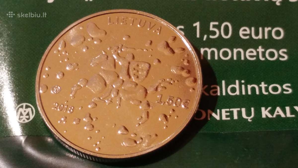 1.5 euro moneta Joninės - Rasos šventė - nuotraukos Nr. 2