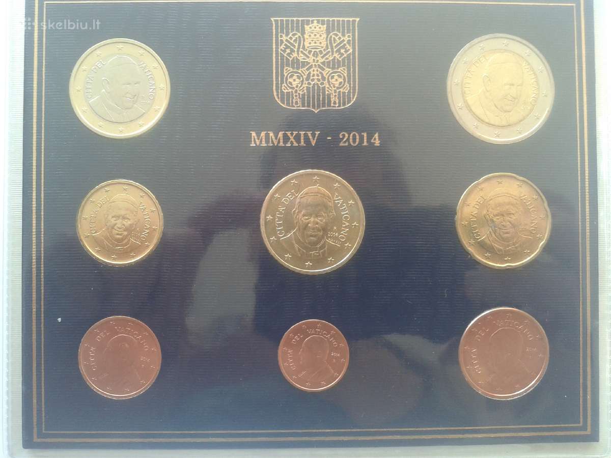 Vatikano euro monetų rinkiniai