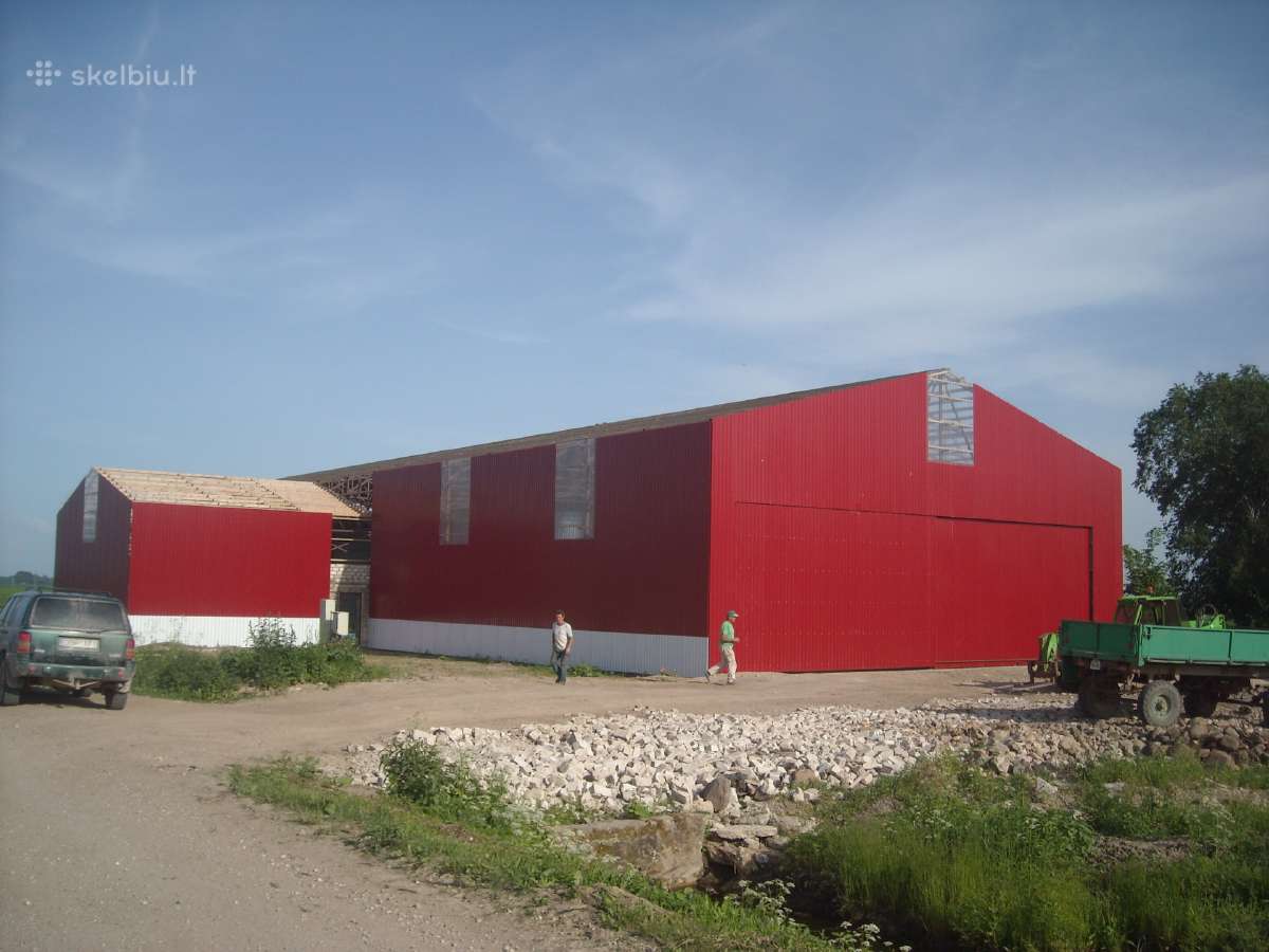 Angarai sandėliai garažai metalines konstrukcijos - nuotraukos Nr. 17