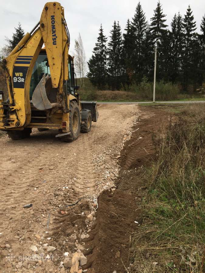 Račioko Ekskavatoriaus nuoma Pigiai Sniego valymas - nuotraukos Nr. 4