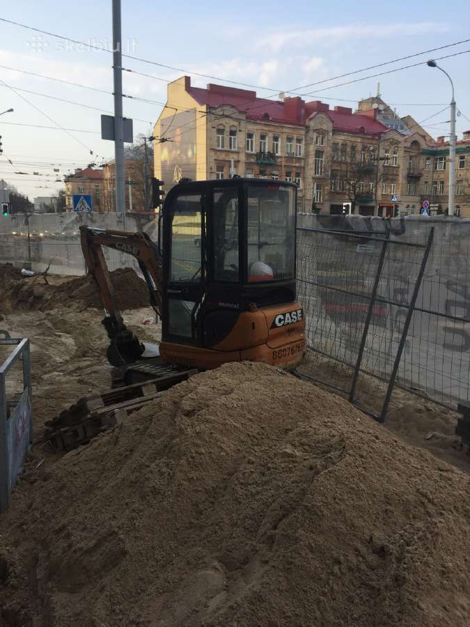 Mini ekskavatoriaus nuoma Elektrėnuose - nuotraukos Nr. 2