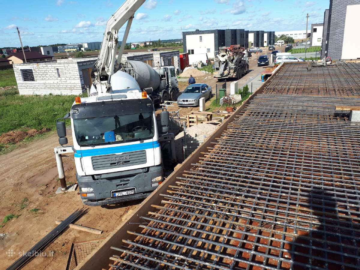 Pamatų įrengimas, betonavimas - nuotraukos Nr. 22