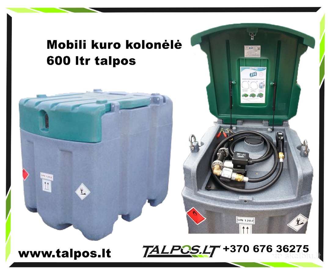 Mobilios talpos kurui, Adblue talpyklos, kolonėlės - nuotraukos Nr. 6