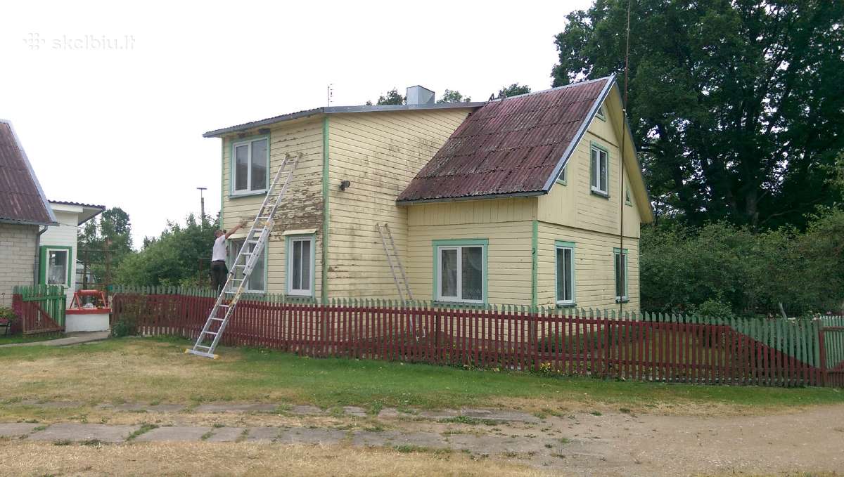 Mediniu namų, stogų ir fasadų dažymas. - nuotraukos Nr. 17