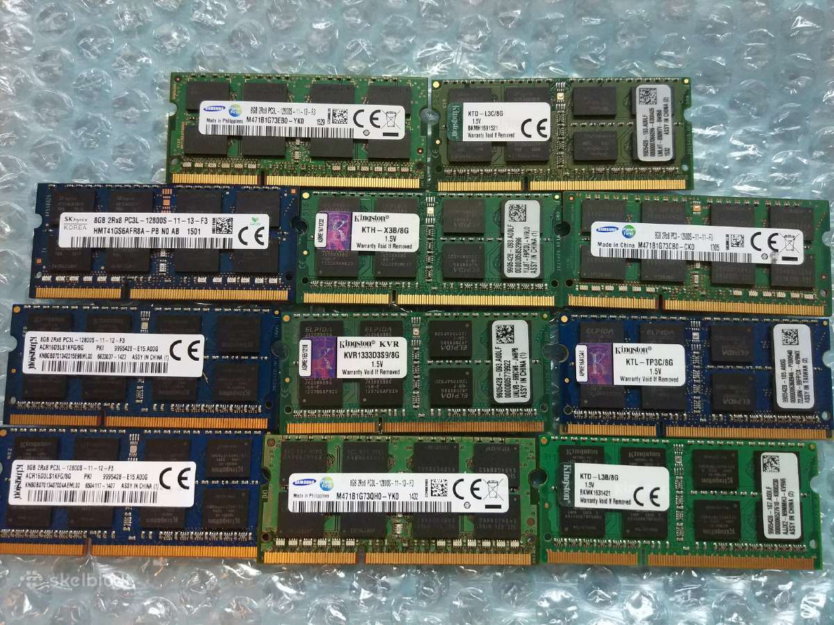 Ddr3 4gb Ir 8gb Atmintys | Skelbiu.lt Ddr3 4gb Ir 8gb Atmintys